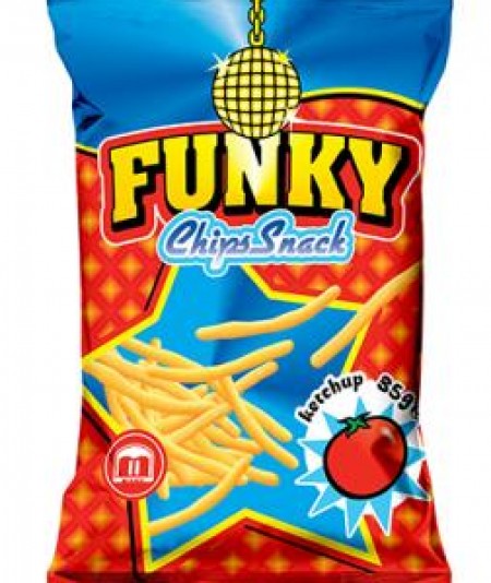 Funky chips kečap 35g (25/1)