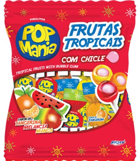 Lizalica pop mania tropsko voće 12g (50/1)