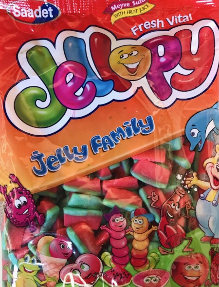 Jellopy gumene bombone 1kg lubenica