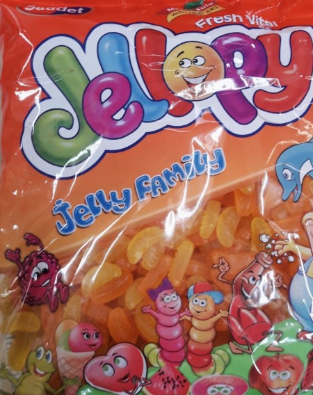 Jellopy gumene bombone 1kg narandza