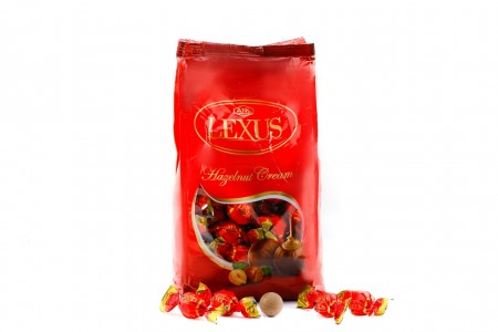 Čokoladna bombona lešnik 1kg lexus red