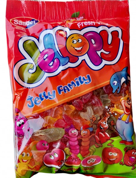 Jellopy gumene bombone 1kg glatki mix