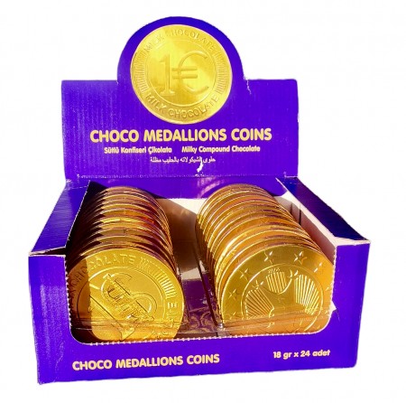 Dippo medaljon čoko 18g (24/1)