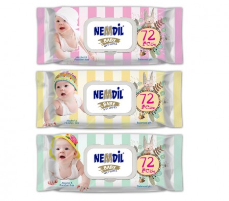 Vlažne maramice 72pcs