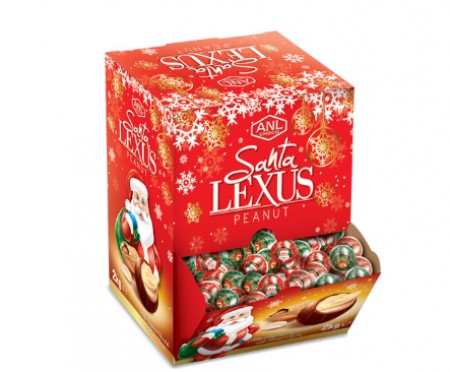 Lexus čoko loptice Santa 2kg