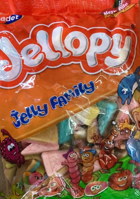 Jellopy gumene bombone 1kg pizza