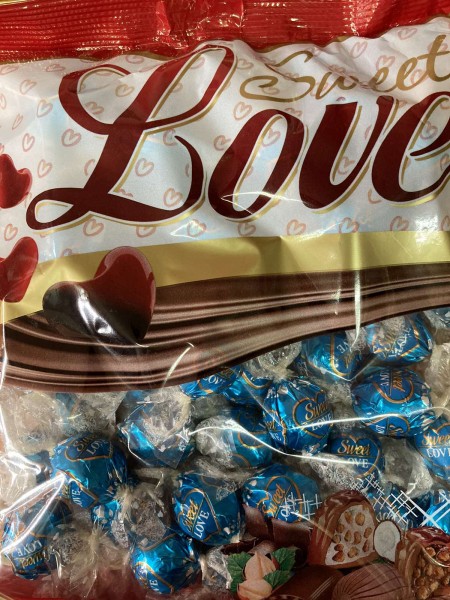 Sweet love okrugla čokoladna bombona 800g