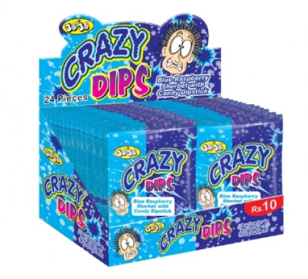 Crazy dips blue raspberry 15g (36/1)