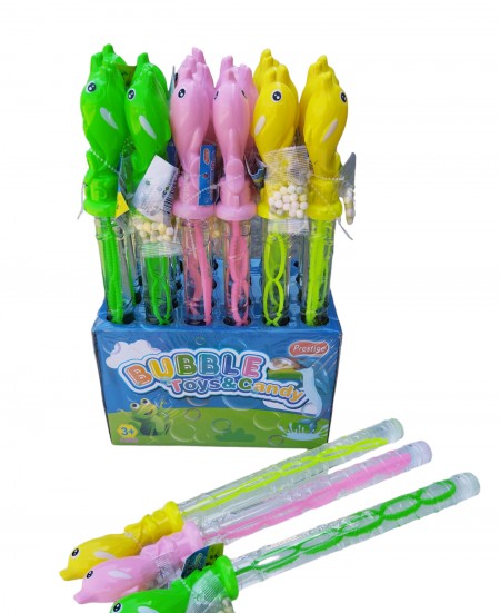 Delfin bubble toys&candy (24/1)