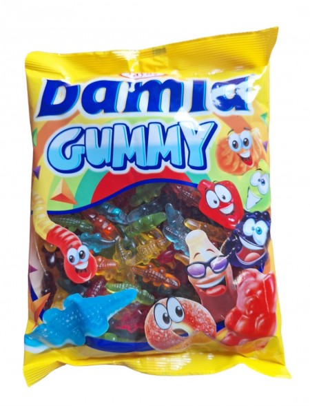 Damla gumene bombone krokodil 1kg
