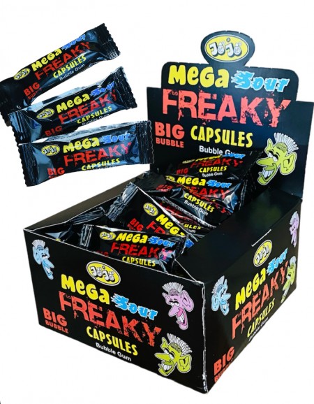Mega sour freaky capsules 5g (50/1)
