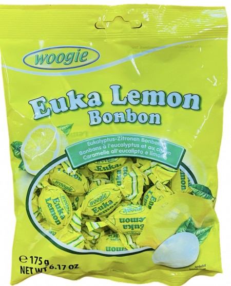 Euka lemon bonbon 175g