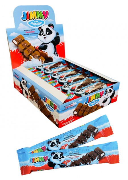 Jimmy panda čokoladica 20g (24/1)