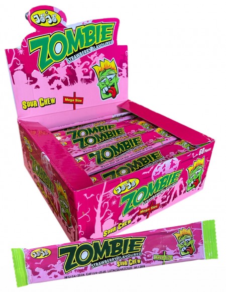 Zombie kisela traka jagoda 20g (60/1)