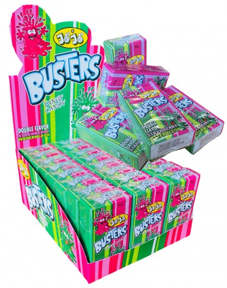 Busters tangy candy strawberry+watermelon 16g (24/1)