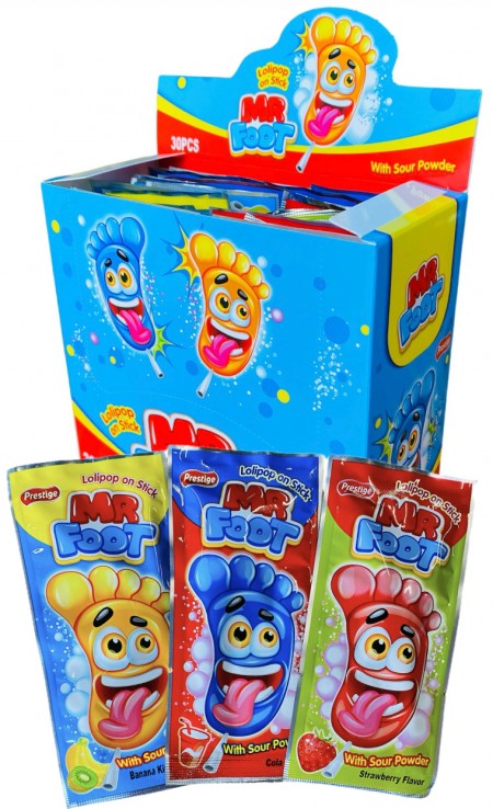 Mr foot lollipop on stick 7,5g (30/1)