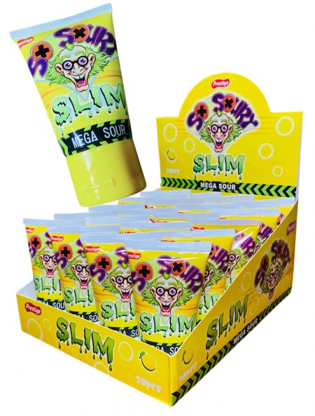 Mega sour liquid candy limun 30g (20/1)