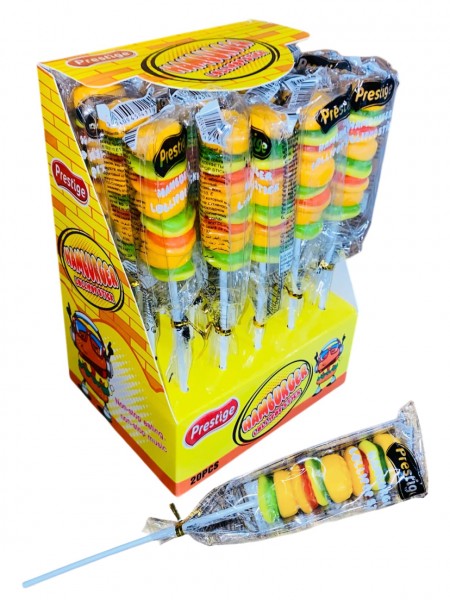 Hamburger lollipop stick 18g (20/1)
