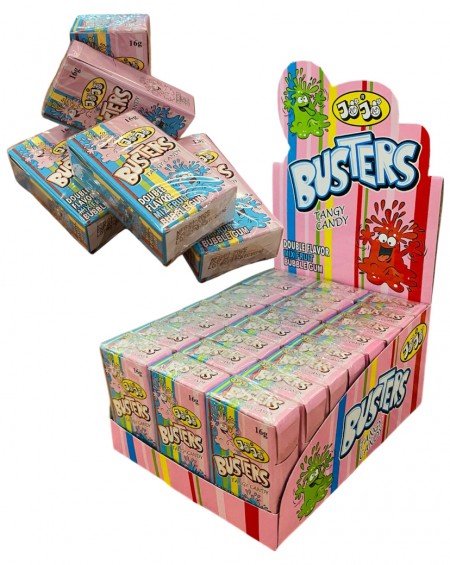 Busters tangy candy mix fruit+gum 16g (24/1)