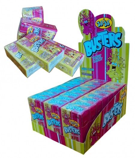 Busters tangy candy apple+strawb 16g (24/1)