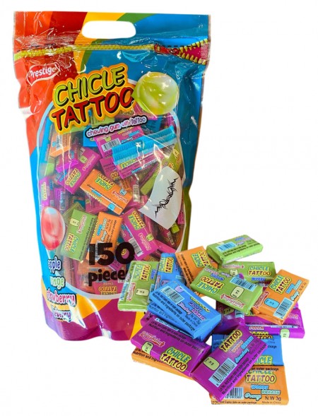 Chicle tattoo žvaka kesa 3g (150/1)