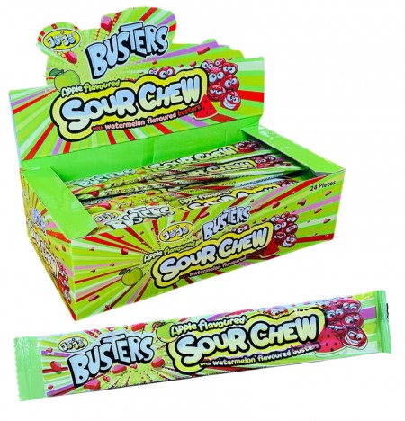 Busters sour chew jabuka+lubenica 20g (24/1)
