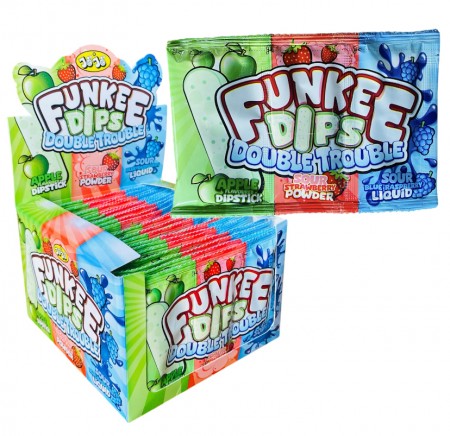 Funkee dips double trouble 24g (24/1)