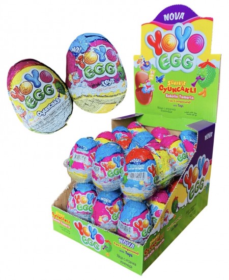 Nova čoko jaje yoyo 20g (24/1)