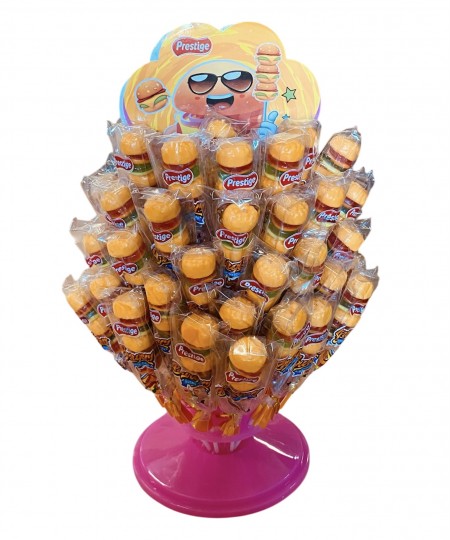 Burger gummy candy stand 16g (60/1)