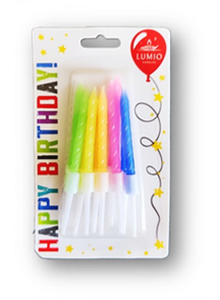 Svećice rođendanske lumio 10pcs