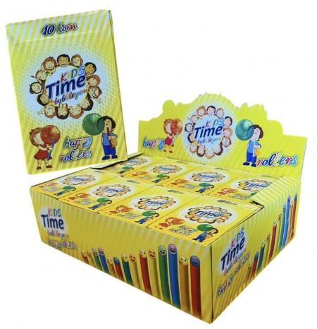 Žvake Kids time happy rollers 35g (24/1)