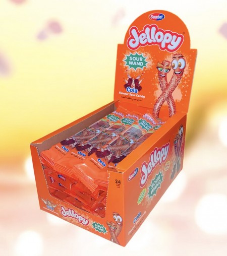 Jellopy sourwand kola 25g (24/1)