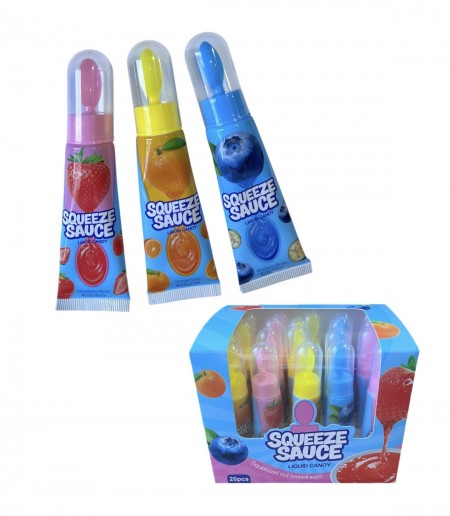 SQUEEZE SAUCE  LIQUID CANDY 22G 20/1