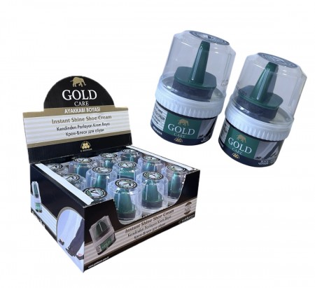 GOLD KREMA ZA CIPELE CRNA 50ML 12/1