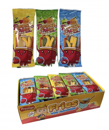Fries fruit jam+gummy 10g (30/1)