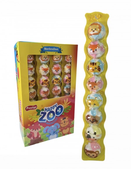 Happy Zoo marshmallow blister 24g (20/1)