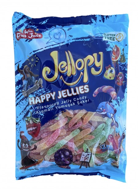 Jellopy gumene bombone 1kg šećerni crvi