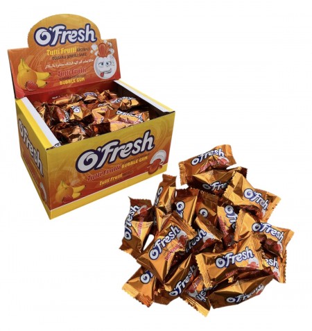 O fresh žvaka tutti frutti 3,5g (100/1)