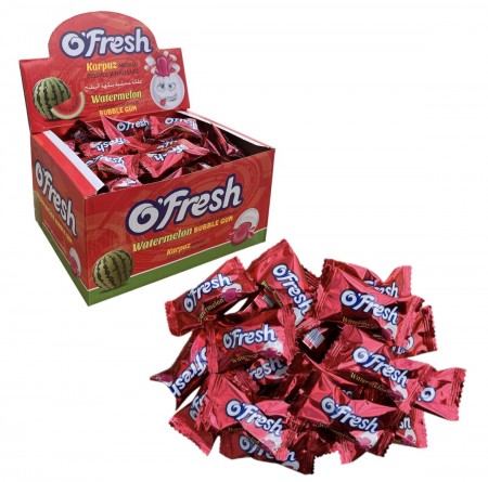 O fresh žvaka lubenica 3,5g (100/1)