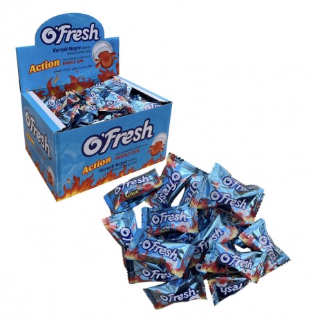 O fresh žvaka action 3,5g (100/1)