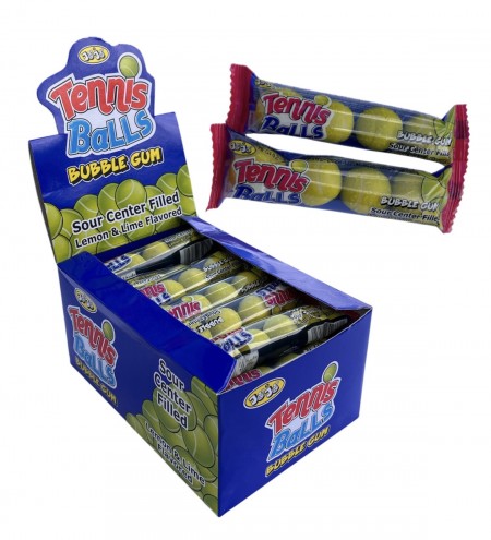 Tennis balls bubble gum 20g (24/1)