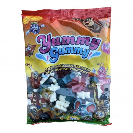Yummy gummy gumene bombone 1kg mede