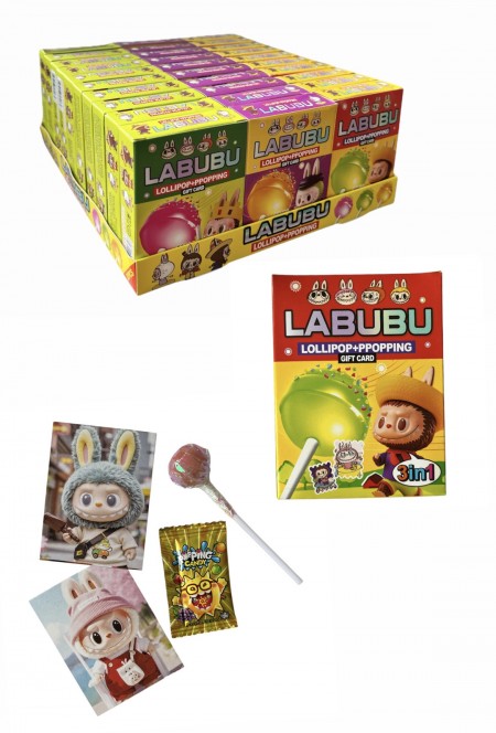 Lbb lollipop+popping gift card 6g (30/1)