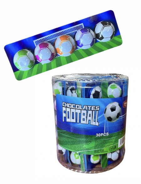 Football chocolate biscuit 10g (30/1)