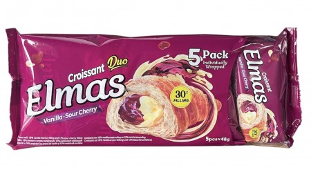 Elmas multipack vanilla-sour cherry 5PCSx48g (6/1)
